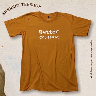 เสื้อยืด butter croissant *☺︎︎|sherbet.teeshop