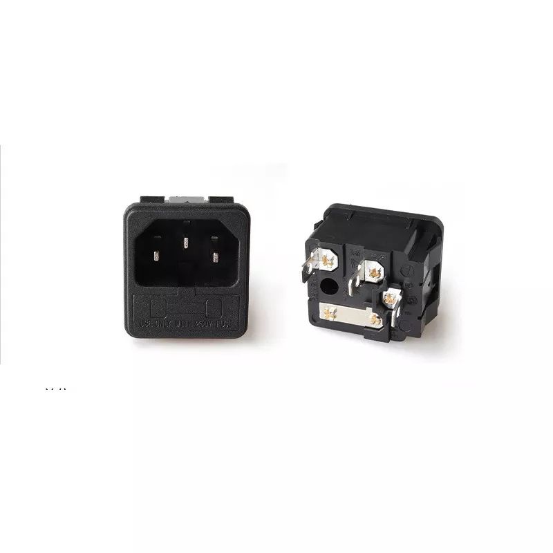 ปลั๊กไฟ AC-02/AC-03 ปลั๊กAC มีฐานฟิวส์ มีรูยึด | Shopee Thailand