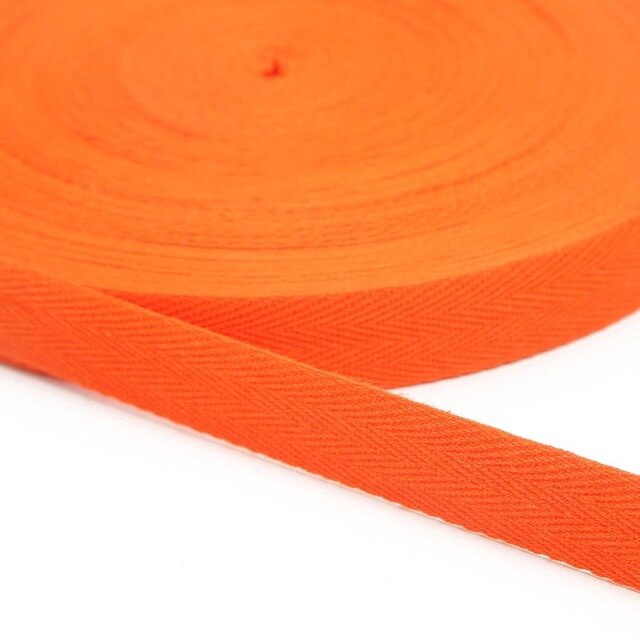 Multi Color Herringbone Tape Ribbons 100% Cotton Woven Ribbon Sewing ...
