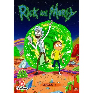 DVD (ดีวีดี) การ์ตูนฝรั่ง Rick and Morty ริค แอนด์ มอร์ตี้ Seasons 1- 4 (4 แผ่นจบ) เสียงไทย/อังกฤษ + ซับไทย/อังกฤษ