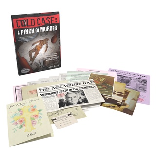 ThinkFun: Cold Case: A Pinch of Murder [BoardGame]