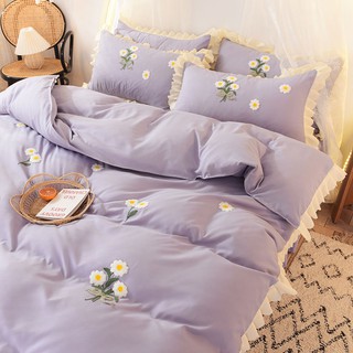 👧สวยมาก👧 INS กระโปรงนอนผ้าพลิ้วสไตล์เจ้าหญิงเกาหลีกันลื่นกันความชื้นผ้าคลุมเตียงเกาหลีมีหลากหลายสีให้เลือก