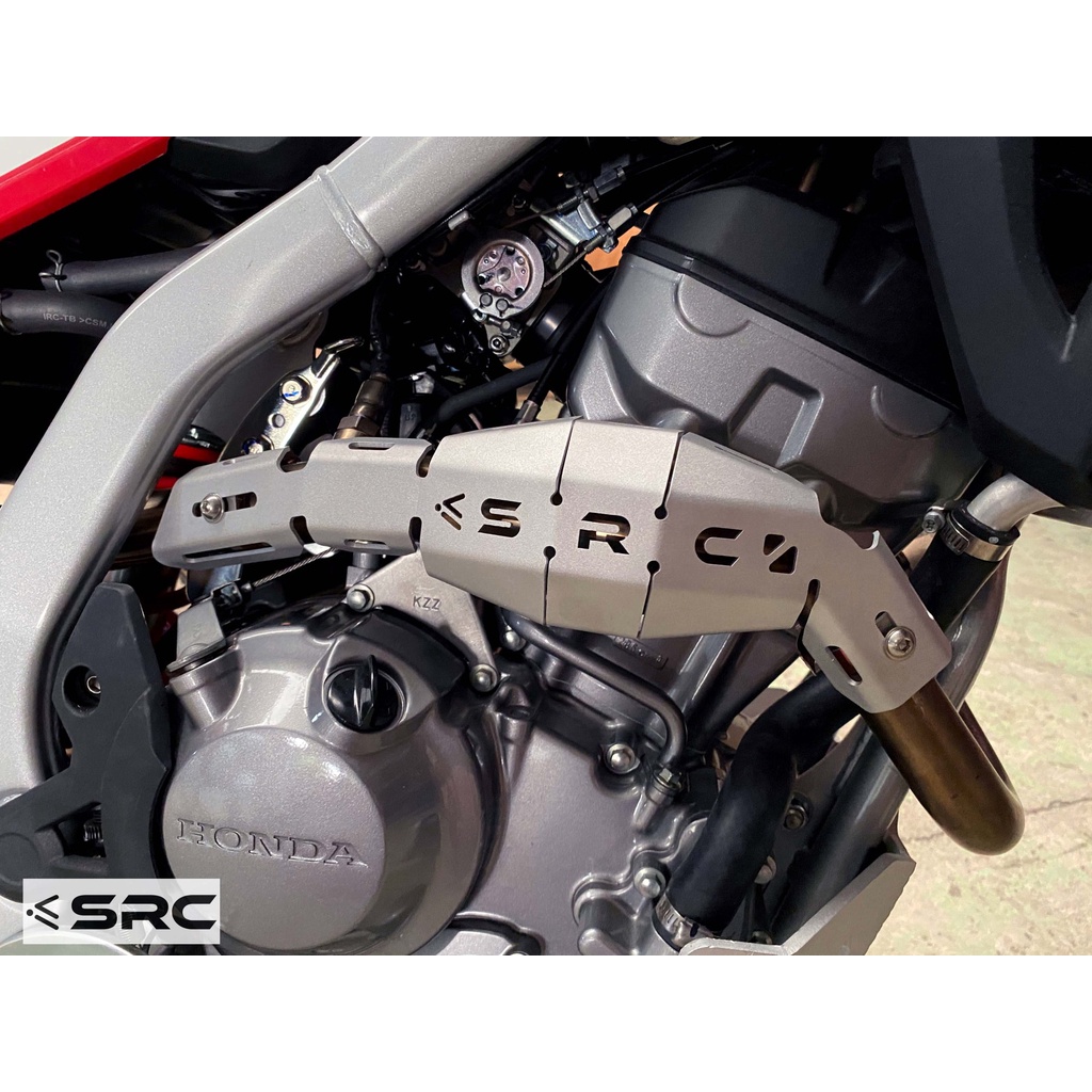 การ์ดท่อ-สำหรับท่อคอบอม-honda-crf-300-l-exhaust-heat-guard-for-crf-300-l-for-custom-exhaust