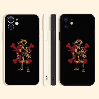 Monkey D. Luffy เคสไอโฟน 13 7พลัส One Piece เคส Xr Xs X max 7 8 plus iPhone se2020 12 11 13 pro max case นิ่ม