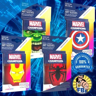 Gamegenic Marvel Champions Art Sleeve ซองใส่การ์ด มาร์เวล Accessories for Board Game [ของแท้พร้อมส่ง]