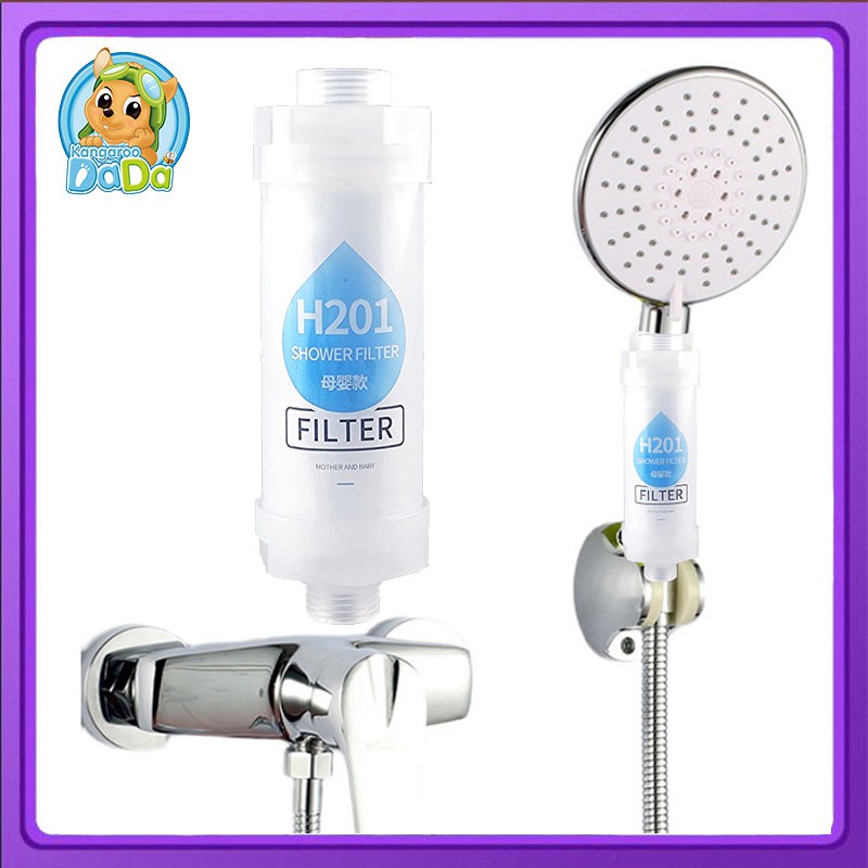 H201 VitaC Shower Filter ที่กรองน้ำฝักบัว ลดปัญหาแพ้น้ำ ผดผื่นจากน้ำ