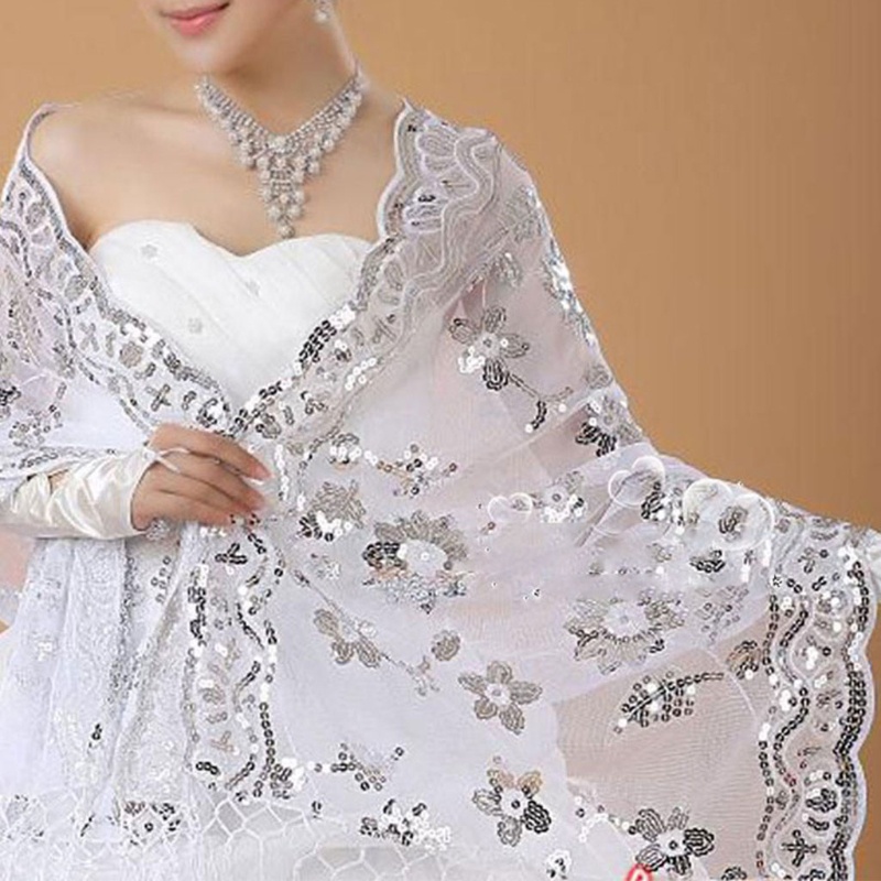 autu-ใหม่-ชุดกี่เพ้า-ผ้าคลุมไหล่-ปักลายลูกไม้-เลื่อม-สีขาว-สําหรับผู้หญิง-เจ้าสาว-งานแต่งงาน