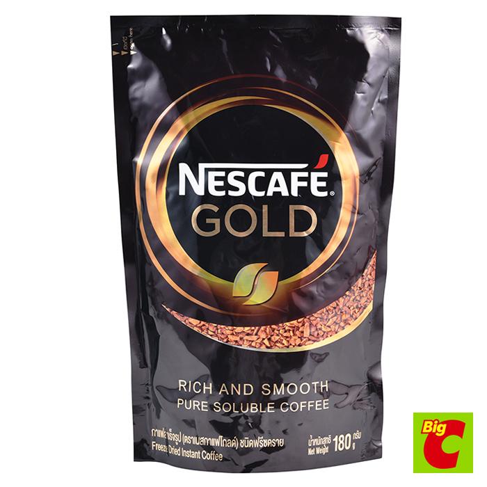 เนสกาแฟ-โกลด์-กาแฟสำเร็จรูป-ชนิดฟรีซดราย-180-ก-nescafe-gold-freeze-dried-instant-coffee-180-g