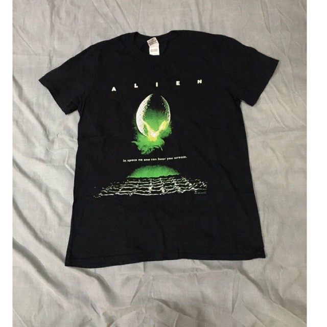 เสื้อยืดผ้าฝ้ายพิมพ์ลายขายดี-เสื้อยืดภาพยนตร์มือสอง-alien-2014-size-s-มือ2