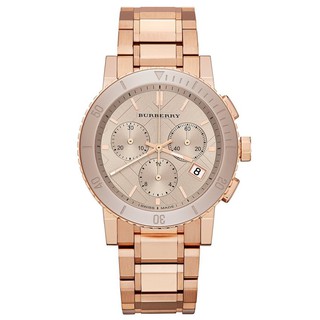 Burberry Womens Watch Rose Gold Stainless Steel Strap BU9703