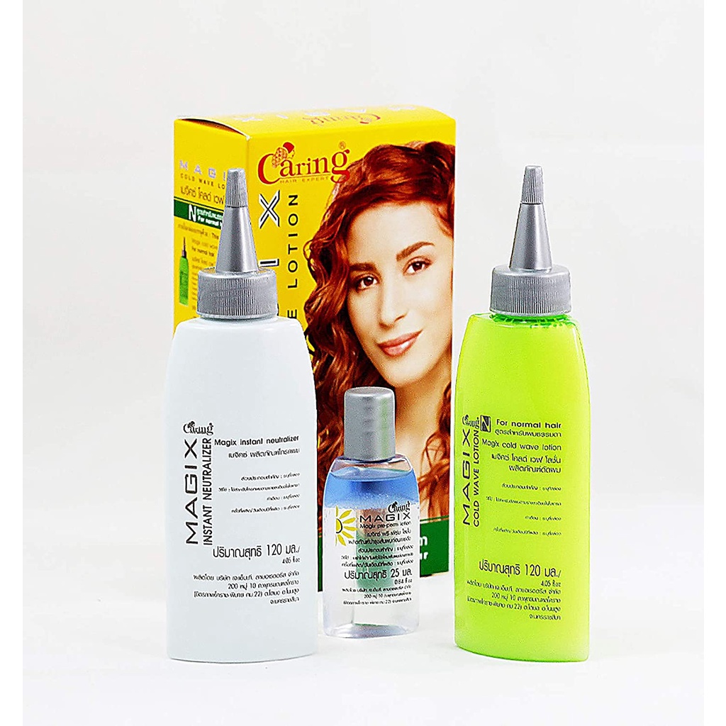 Caring Hair Expert Magix Cold Wave Lotion แคริ่ง เมจิคซ์ โคลด์ เวฟ ...