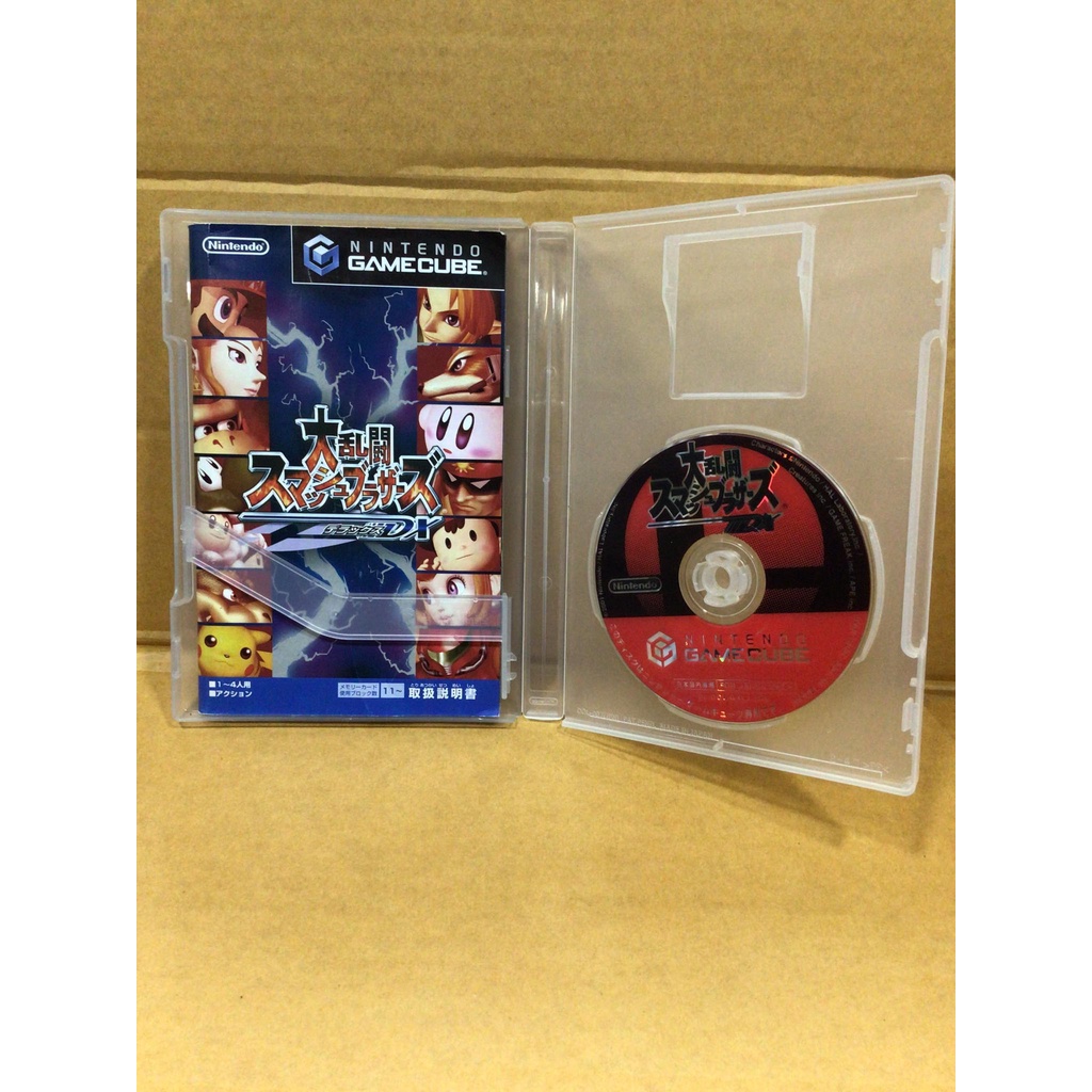 ภาพหน้าปกสินค้าแผ่นแท้  Dairantou Smash Bros Brothers DX (DOL-P-GALJ) Super Smash Bros. Melee Gamecube Game cube จากร้าน athinutt บน Shopee