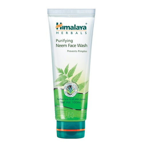 ป้องกันสิว-himalaya-neem-face-wash-100g-สำหรับรักษาสิว