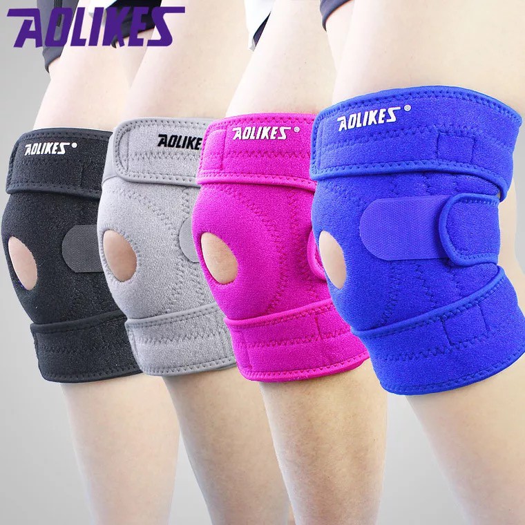 ภาพหน้าปกสินค้าSKY SHOP สนับเข่า สายรัดเข่า พยุงเข่า ป้องกันอาการบาดเจ็บ ปวดเข่า Knee Guard Support Spring Single จากร้าน skyxy บน Shopee