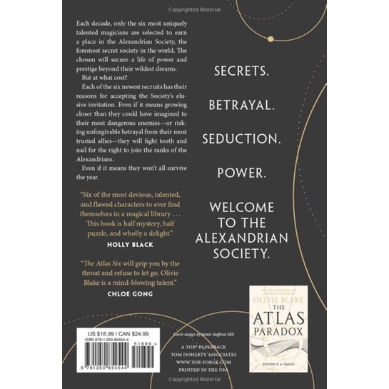 หนังสือภาษาอังกฤษ-atlas-six-atlas-series-1-by-olivie-blake