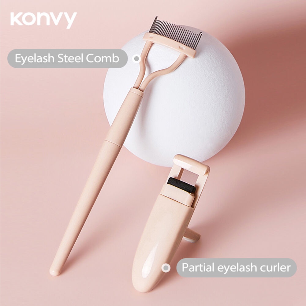 มุมมองเพิ่มเติมเกี่ยวกับ Oni Portable Eyelash Curler & Eyelash Comb Set.