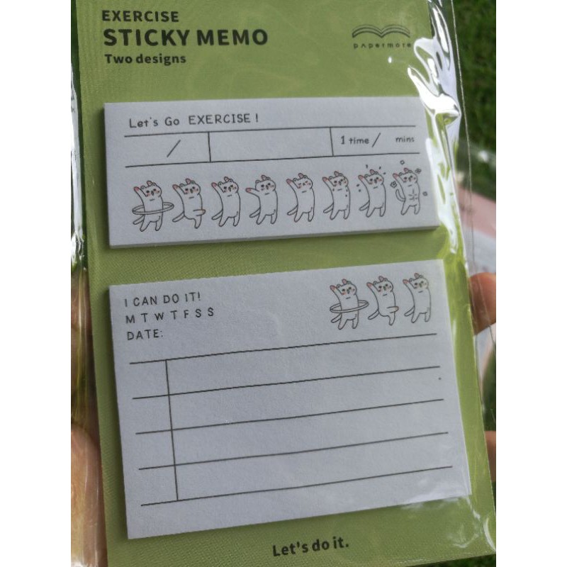 sticky-memo-2-designs-แทรกเกอร์-กระดาษโน๊ต