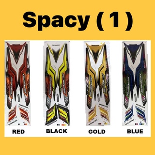 สติกเกอร์ติดตัวถังรถยนต์ ลายโลโก้ HONDA SPACY STICKER (1) //