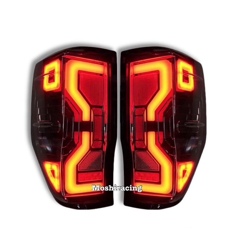 ไฟท้าย Ford Ranger led smoke 2012-2020 T6 MC RAPTOP ลายใหม่ ( new gen ...