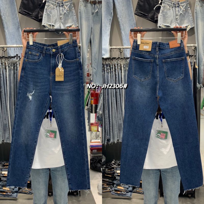 jeans-house-2306-มีs-xl-ยีนส์ทรงบอย-ยีนส์บอยยืด