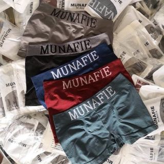 บ็อกเซอร์ชายmunafie. ขอบพื้น สีมาไหม่สวยมาก