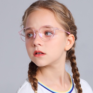 N.2289แว่นเด็ก แว่นตาเด็ก แว่นตากรองแสงสีฟ้าถนอมสายตาสำหรับเด็ก  เด็กอายุ 5-15 ปี
