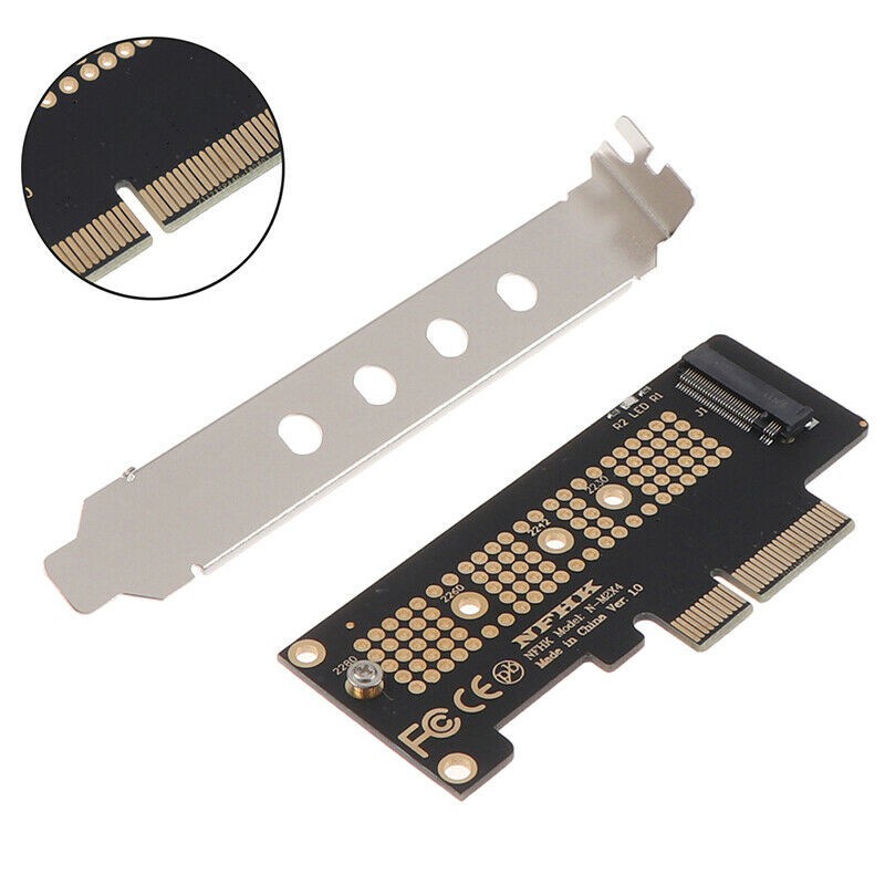 SSD M2 NVMe to Pcie 3.0 X4 การ์ดแปลง M.2 Adapter | Shopee Thailand
