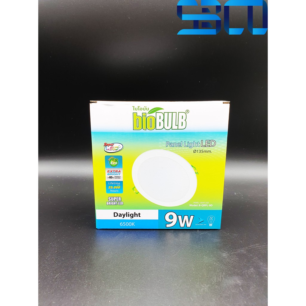Biobulb ดาวไลท์ LED 9W 6500K แสง Daylight และ Warmwhite | Shopee Thailand