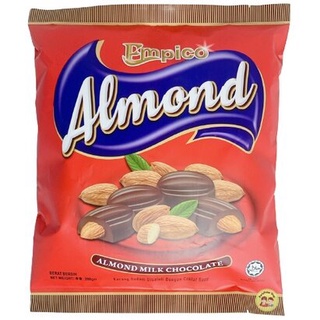 อัลมอนด์เคลือบช็อกโกแลตนม Empico Almond Milk Chocolate 280g