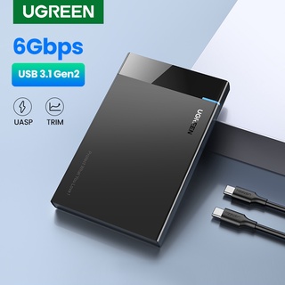 Ugreen (เฉพาะเคส) ฮาร์ดไดรฟ์ภายนอก USB 3.1 เป็น SATA III 2.5 นิ้ว