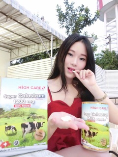 ภาพขนาดย่อของภาพหน้าปกสินค้าHigh Care Super Colostrum 1200 MG Plus Omega3 คลอลอสตรุ้ม 250 เม็ด 1 กล่อง Exp.12/2025 จากร้าน youtheryshop บน Shopee ภาพที่ 5