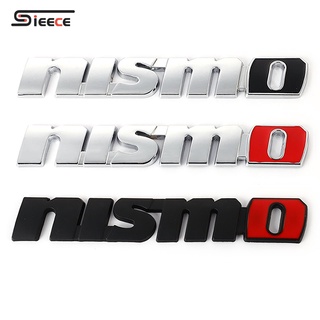 ภาพหน้าปกสินค้าSieece NISMO โลหะสัญลักษณ์สำหรับ Nissan March Almera Sylphy JUKE Tiida Navara Terra Kicks Teana X Trail GT-R 370Z Leaf NV350 Urvan Titan 370Z ป้ายอัตโนมัติ สติ๊กเกอร์ติดรถยนต์ สติ๊กเกอร์ติดรถยนต์ ที่เกี่ยวข้อง