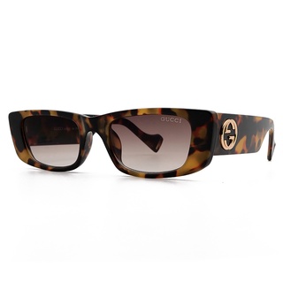 Gucci แว่นตากันแดด หรูหรา สไตล์วินเทจ แฟชั่นโมเดิร์น สําหรับผู้หญิง 2021 Oculos De Sol 6952