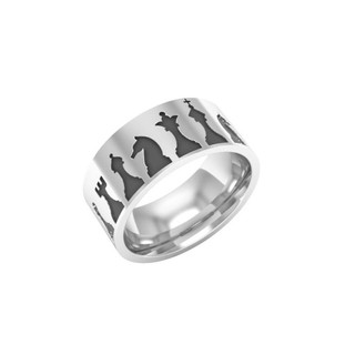 ภาพขนาดย่อของภาพหน้าปกสินค้าแหวนหมากรุก chess ring จากร้าน chessgoshop บน Shopee