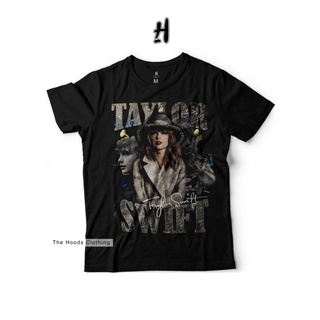 เสื้อยืดผ้าฝ้าย【leee】TAYLOR SWIFT BOOTLEG / VINTAGE DESIGN SHIRT แขนสั้นพิมพ์ลายL XL  XXL 3XL