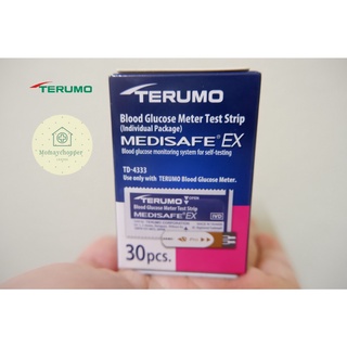 ภาพขนาดย่อสินค้าแผ่นตรวจน้ำตาล Terumo Medisafe EX 30 ชิ้น