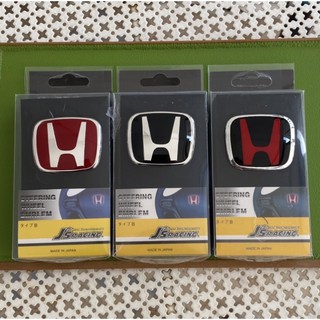 โลโก้ * Honda สำหรับติดพวงมาลัยรถยนต์  ขนาด* 4.9 x 4 cm รุ่นตั้งแต่ ปี-08 -ถึงปัจจุบัน ราคาต่อชิ้น