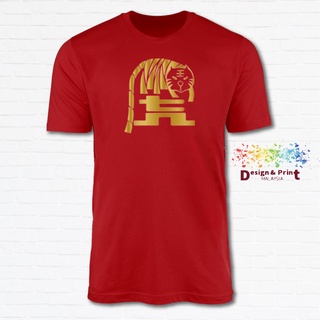 เสื้อยืดสีขาวเสื้อยืดผ้าฝ้าย Chinese New Year Tiger 虎年 2022 Signage_Unisex T-Shirt Tshirt Baju 100% Cotton XS-XXLS-4XL