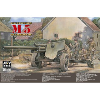 โมเดลประกอบ AFV Club 1/35 AF35181 U.S. 3 INCH GUN ON CARRIAGE M6