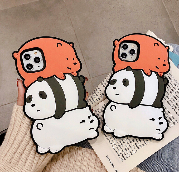 cute-bear-phone-case-for-xiaomi-redmi-9-9a-9c-note-9-8-7-6-5-pro-8t-max-9s-10x-k30-k20-pro-5g-4g-phone-case-cartoon-we-bare-bear-silicone-soft-cover