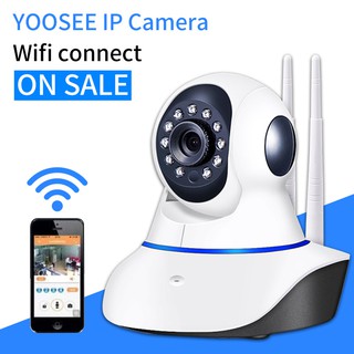 กล้อง security กล้องวงจรปิดไร้สาย HD1080P wifi ip camera Smart tracking มีภาษาไทย alarm 2-way audio อินฟราเรด