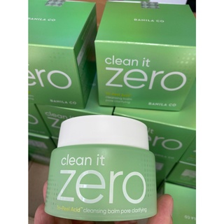 Clean It Zero Tri-Peel Acid Cleansing Balm Pore Clarifying - 100ml คลีนซิ่งเนื้อบาล์ม