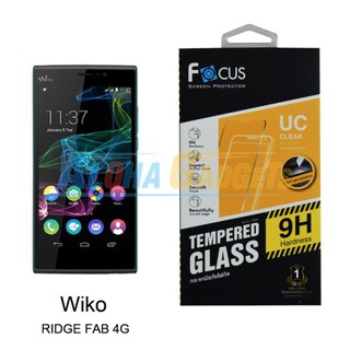 FOCUS ฟิล์มกระจกนิรภัยโฟกัส Wiko Ridge Fab 4G (TEMPERED GLASS)