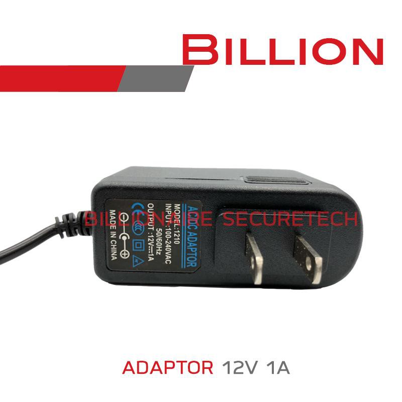 billion-adaptor-สำหรับกล้องวงจรปิด-12v-1a-pack-4