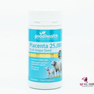 พร้อมส่ง❗สินค้าใหม่ปี 2022 รกแกะเม็ด+สารสกัดเมล็ดองุ่น Good Health Sheep Placenta Plus Grape Seed นิวซีแลนด์🇳🇿Goodhealth