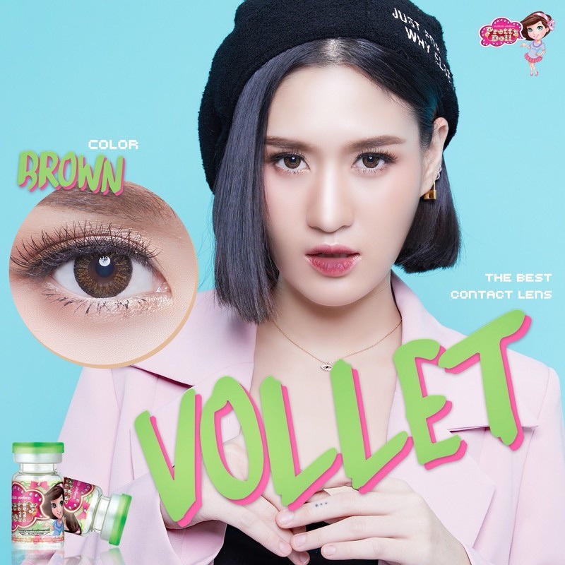 vollet-brown-pretty-doll-contact-lens-คอนแทคเลนส์-มินิ-บิ๊กอาย-mini-bigeyes-bigeye-ค่าสายตา-สายตาสั้น