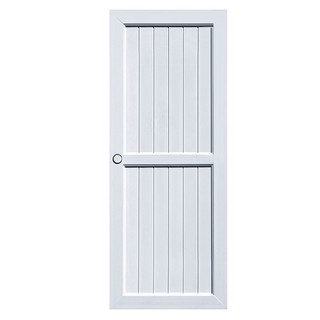 UPVC INTERIOR DOOR ECO-DOOR UL2 80X200CM WHITE ประตูภายใน UPVC ECO-DOOR UL2 80X200 ซม. สีขาว ประตูบานเปิด ประตูและวงกบ ป