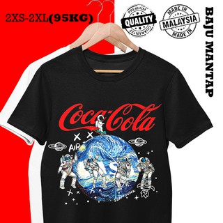 เสื้อแฟชั่นผญ2022 อื่นๆ - นักบินอวกาศนาซาCOCA-COLATSHIRTผู้หญิงผู้ชายBAJUเสื้อยืดPREMEMPUANLELAKIเส