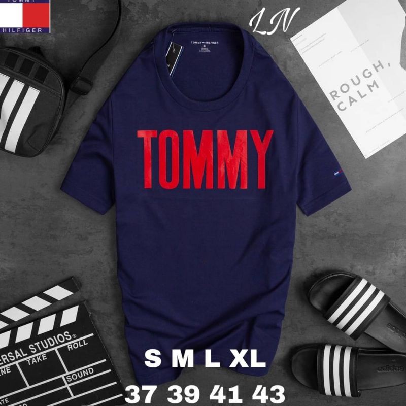 เสื้อยืด-คอกลม-tommy