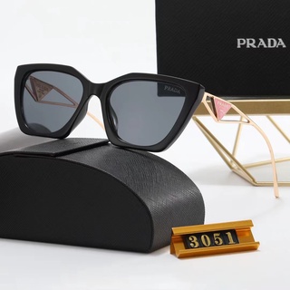 แว่นตากันแดด PRADA แฟชั่นใหม่ สําหรับผู้ชาย และผู้หญิง 3051 2022